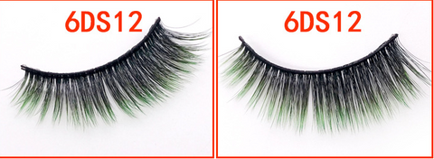 Gradient Color 6D Mink Fake Eyelashes