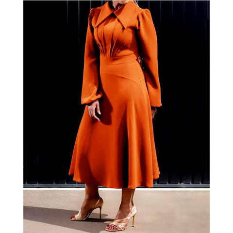 Women's Long-sleeved Dress Spring And Summer New Style