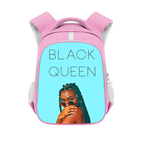 African girl backpack