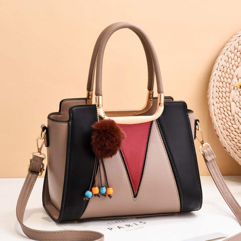 New Style Handbags, Handbags, Color Matching, Foreign Trade Ladies, All-Match Shoulder Messenger Handbags