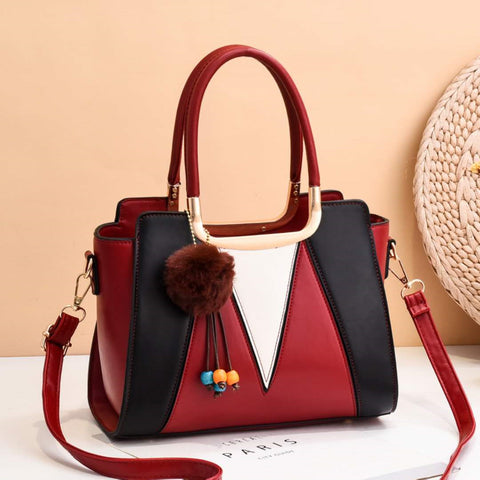 New Style Handbags, Handbags, Color Matching, Foreign Trade Ladies, All-Match Shoulder Messenger Handbags