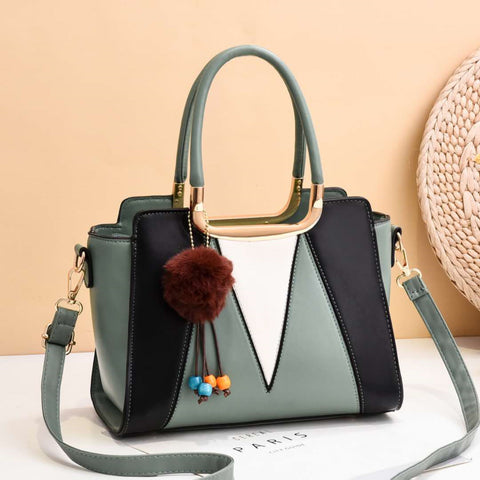 New Style Handbags, Handbags, Color Matching, Foreign Trade Ladies, All-Match Shoulder Messenger Handbags