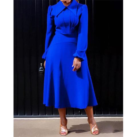 Women's Long-sleeved Dress Spring And Summer New Style